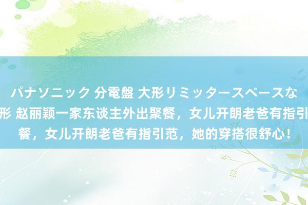 パナソニック 分電盤 大形リミッタースペースなし 露出・半埋込両用形 赵丽颖一家东谈主外出聚餐，女儿开朗老爸有指引范，她的穿搭很舒心！