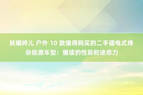 妖媚婷儿 户外 10 款值得购买的二手插电式搀杂能源车型：握续的性能和迷惑力