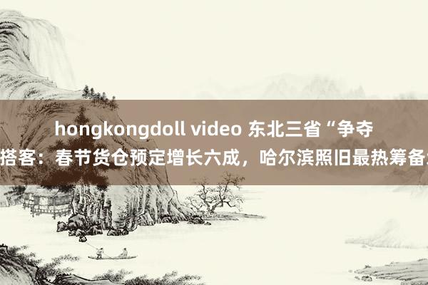 hongkongdoll video 东北三省“争夺”搭客：春节货仓预定增长六成，哈尔滨照旧最热筹备地